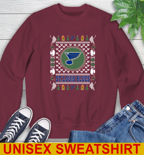 St.Louis Blues Merry Christmas NHL Hockey Loyal Fan Sweatshirt 6