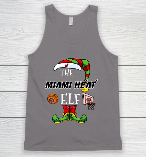 Miami Heat Christmas ELF Funny NBA Tank Top 6