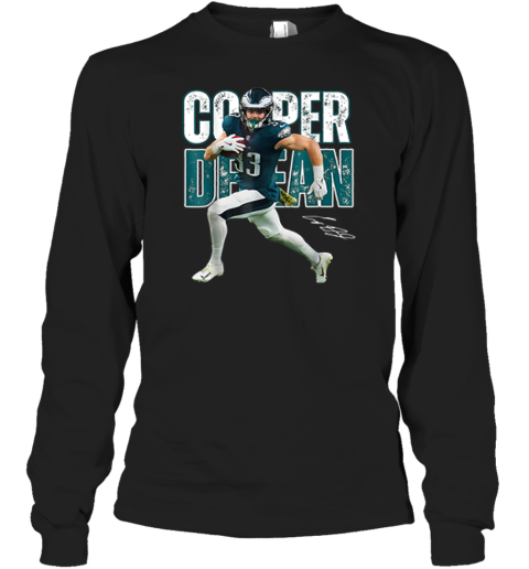 Cooper Dejean Philadelphia Eagles Long Sleeve T-Shirt