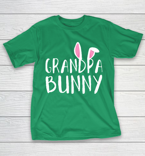 Grandpa Funny Gift Apparel  Grandpa Bunny Paps Family Matching Easter T-Shirt 5