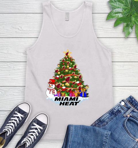 Miami Heat Merry Christmas NBA Basketball Sports Tank Top