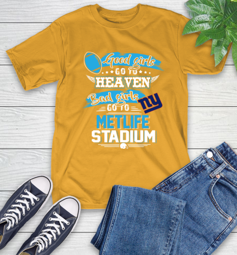 New York Giants NFL Bad Girls Go To Metlife Stadium Shirt T-Shirt 2