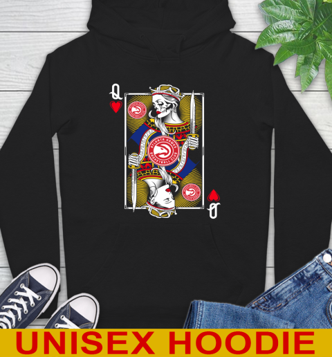 NBA Basketball Atlanta Hawks The Queen Of Hearts Card Shirt Hoodie