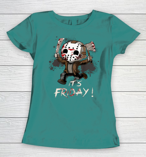 Funny Friday 13th Jason Funny Halloween Horror Women's T-Shirt 10