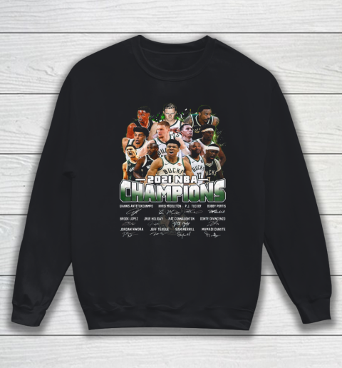 Milwaukee Bucks Championship shirt Milwaukee Basketball Bucks Finals 2021 Sweatshirt