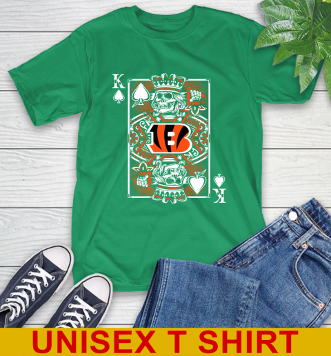 Cincinnati Bengals NFL Football The King Of Spades Death Cards Shirt T-Shirt 7