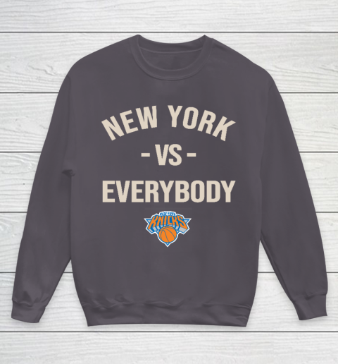 New York Knicks Vs Everybody Youth Sweatshirt 5