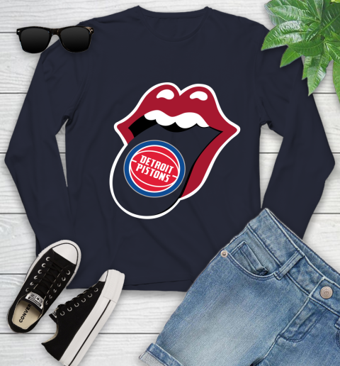 Detroit Pistons NBA Basketball Lips I Root For My Team Adoring Fan 127