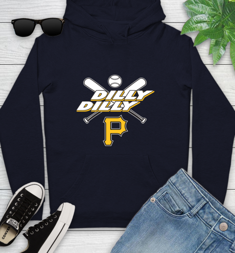 MLB Pittsburgh Pirates Dilly Dilly Baseball Sports Youth Hoodie 4
