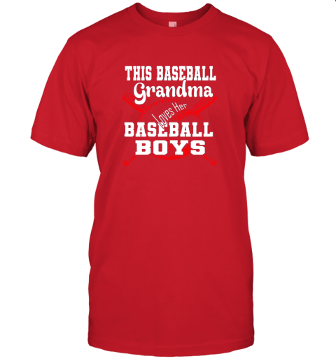 ul7v this baseball grandma loves her baseball boys jersey t shirt 60 front red