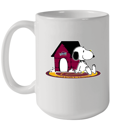 NBA Basketball Cleveland Cavaliers Snoopy The Peanuts Movie Shirt Ceramic Mug 15oz