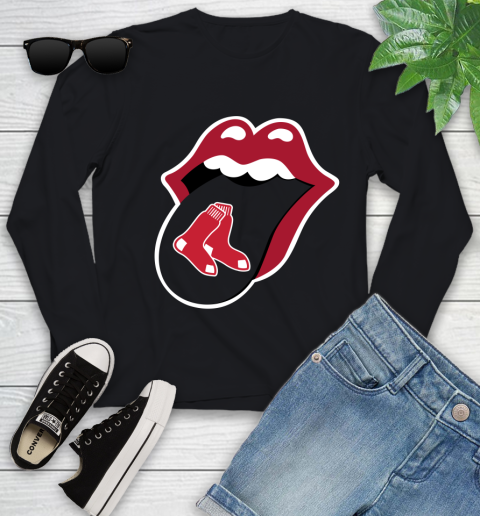 Boston Red Sox MLB Baseball Lips I Root For My Team Adoring Fan 126