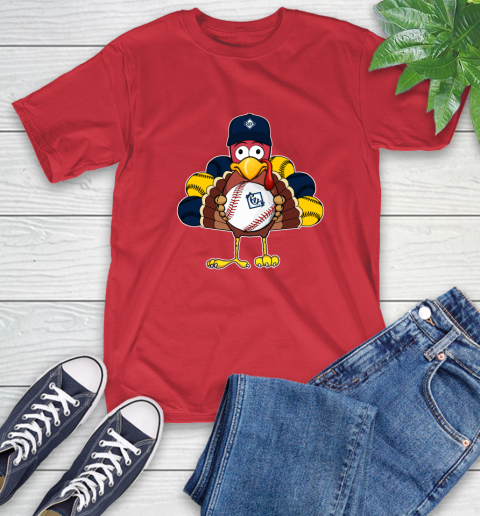 Tampa Bay Rays Turkey thanksgiving T-Shirt 10