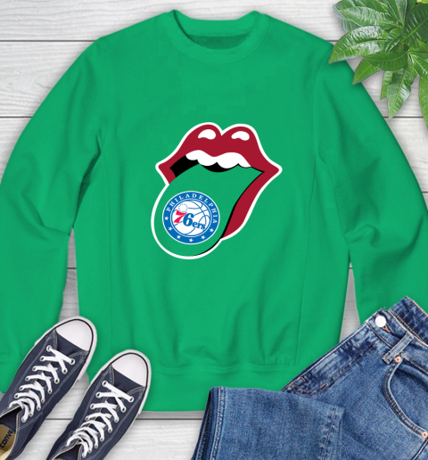 Philadelphia 76ers NBA Basketball Lips I Root For My Team Adoring Fan 30