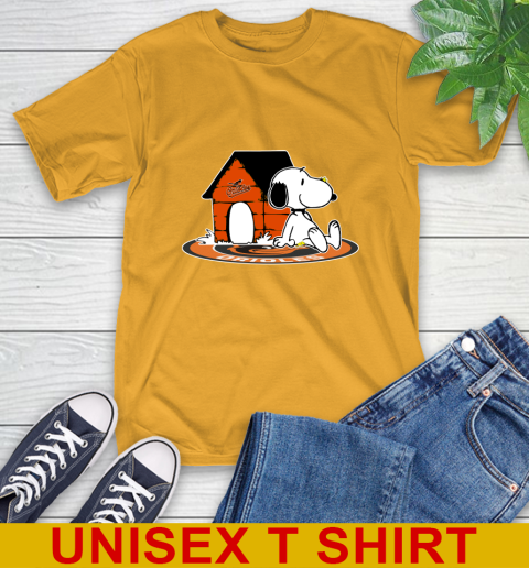 MLB Baseball Baltimore Orioles Snoopy The Peanuts Movie Shirt T-Shirt 3