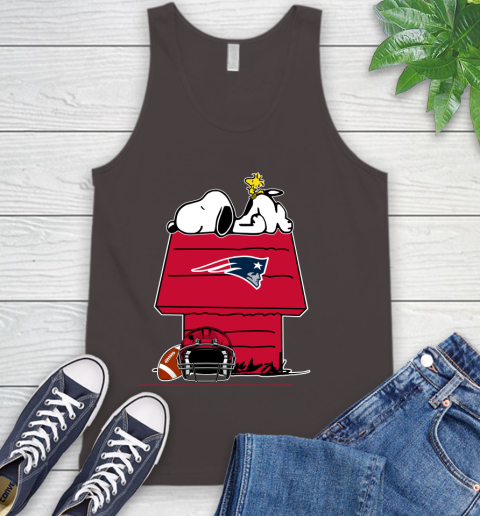 New England Patriots NFL Football Snoopy Woodstock The Peanuts Movie Tank Top 7