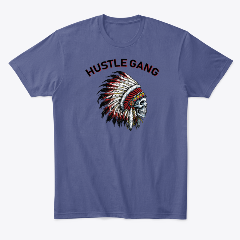 Hustle Gang ua4p hustle gang classic t shirt 2 front purple