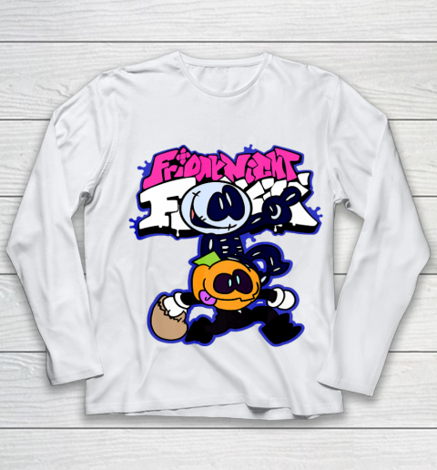 Friday Night Funkin Skid And Pump Youth Long Sleeve