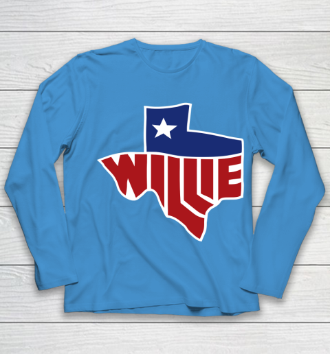 Willie Nelson shirt Willie's Texas Youth Long Sleeve 5