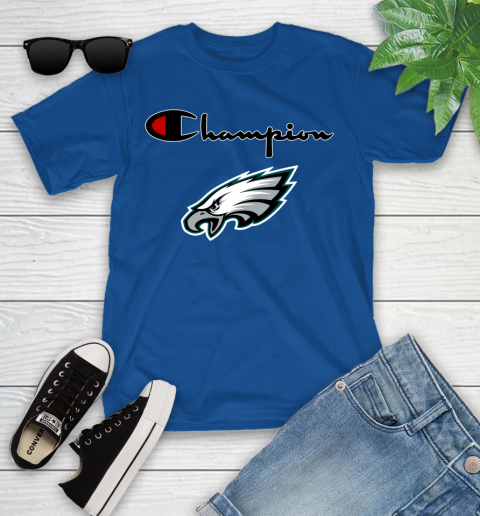 NFL Football Philadelphia Eagles Champion Shirt Youth T-Shirt 6