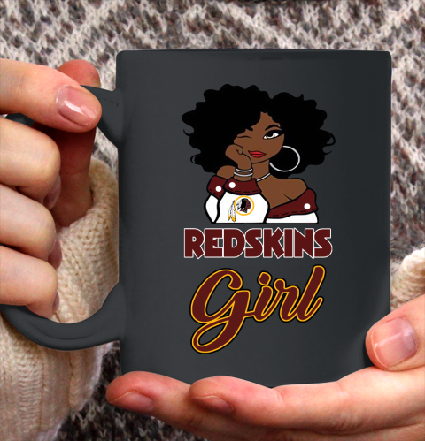 Washington Redskins Girl NFL Ceramic Mug 11oz 3