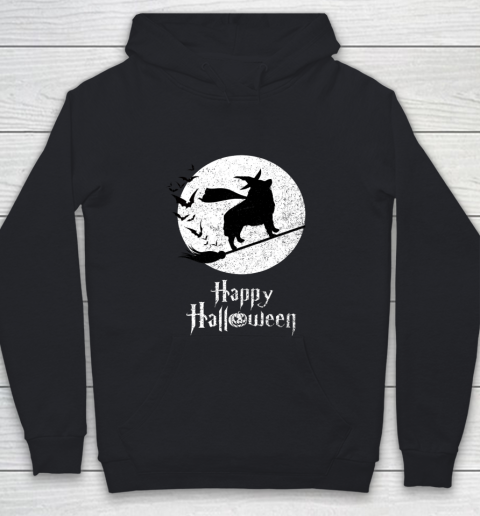 Funny Halloween Costume Witch SCHIPPERKE Dog Lover Gift Youth Hoodie