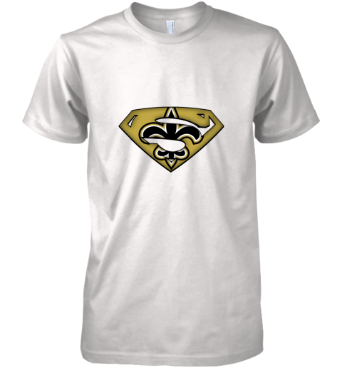 We Are Undefeatable New Orleans Saints x Superman NFL Premium Men's T-Shirt