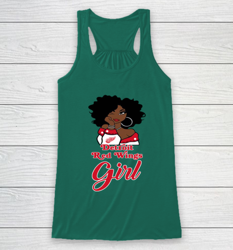 Detroit Red Wings Girl NHL Racerback Tank 6