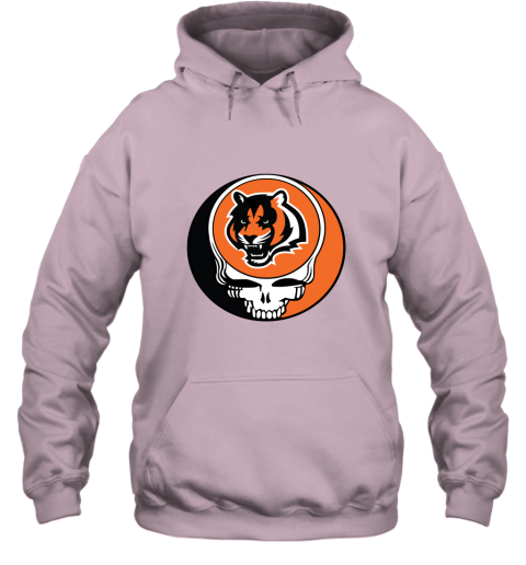 NFL Team Cincinnati Bengals X Grateful Dead Logo Band Youth Sweatshirt 