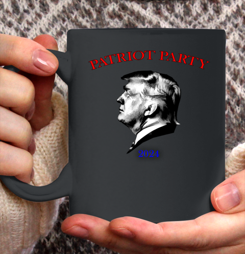 Patriot Party Trump 2024 Ceramic Mug 11oz