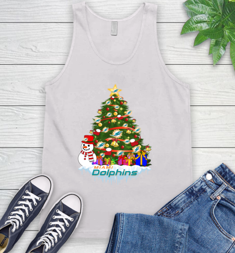 Miami Dolphins Merry Christmas NFL Football Sports Tank Top
