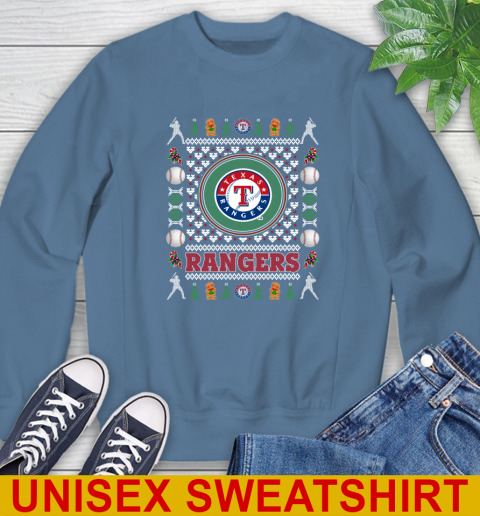 Texas Rangers Merry Christmas MLB Baseball Loyal Fan Sweatshirt 10