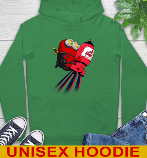 MLB Baseball Cleveland Indians Deadpool Minion Marvel Shirt Hoodie 8