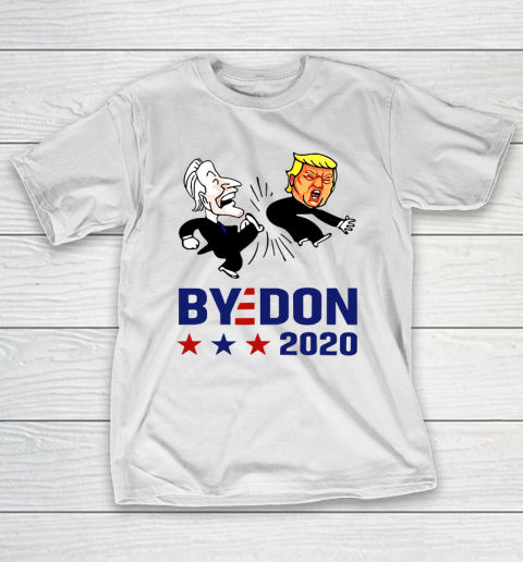 American Election 2020 Bye Don Joe Biden kick Donald Trump Funny T-Shirt