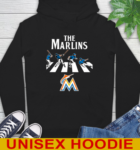 MLB Baseball Miami Marlins The Beatles Rock Band Shirt Hoodie