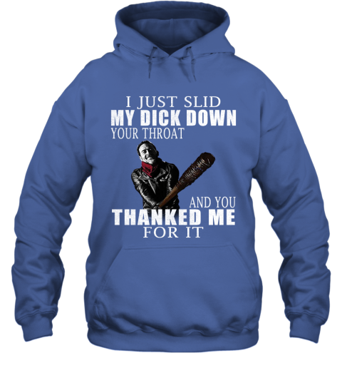 egns i just slid my dick down your throat the walking dead shirts hoodie 23 front royal