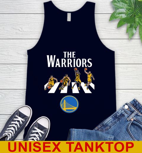 NBA Basketball Golden State Warriors The Beatles Rock Band Shirt Tank Top 2