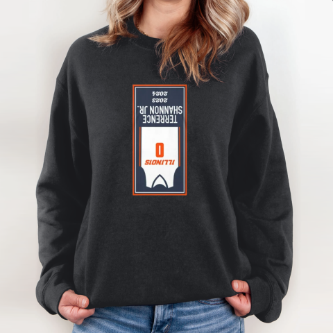 Terrence Shannon Jr Upside-Down Banner Sweatshirt