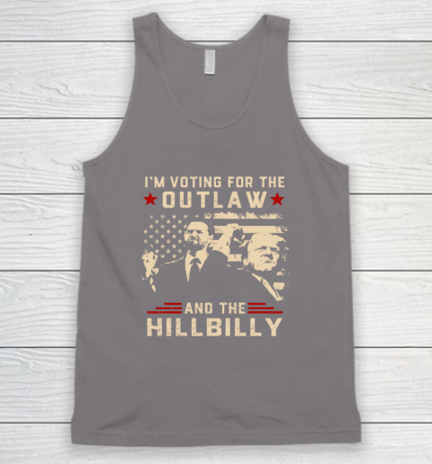 Trump 2024 Flag Outlaw Hillbilly J D.Vance 2024 Donald Trump Tank Top 5