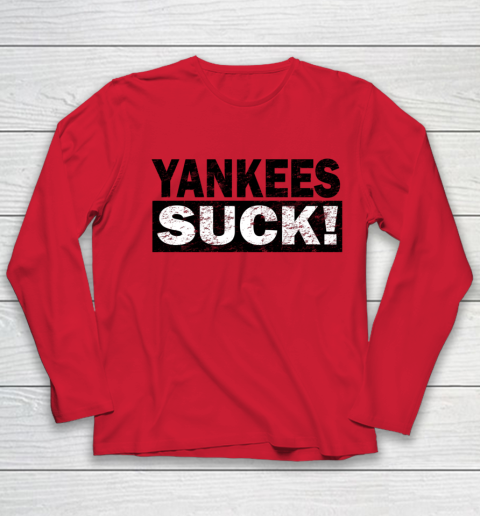 Yankees Suck Youth Long Sleeve 7