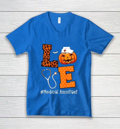 halloween v neck shirt