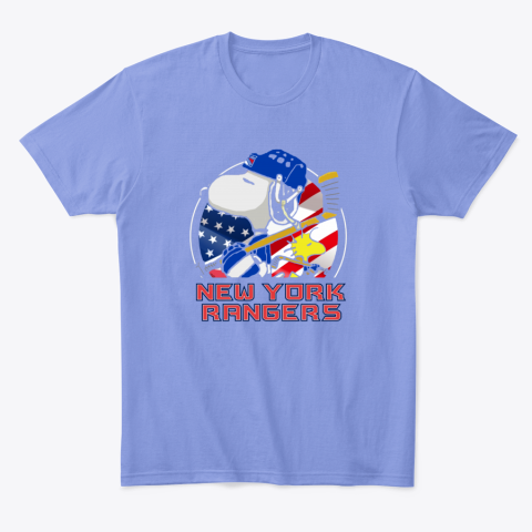 ye7l new york rangersnoopy and woodstock nhl classic t shirt 2 front violet