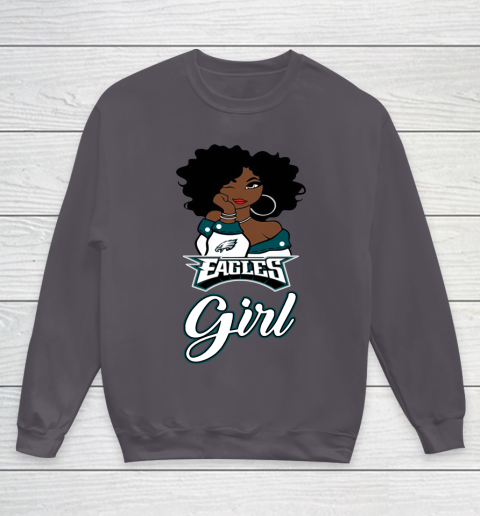 Philadelphia Eagles Girl NFL Youth Sweatshirt 6