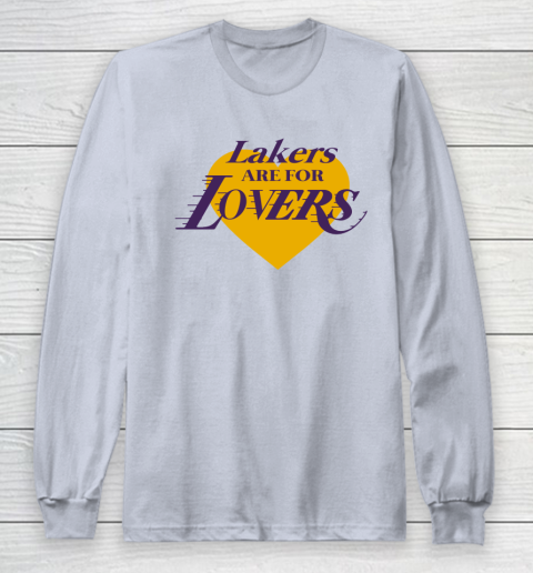 Love Lakers Shirt Laker Are For Lovers Long Sleeve T-Shirt 4