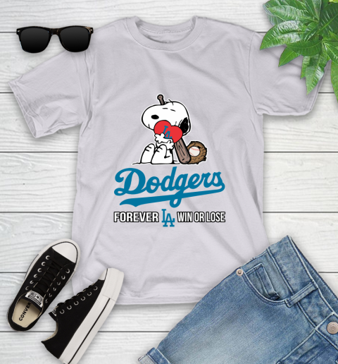 MLB The Peanuts Movie Snoopy Forever Win Or Lose Baseball Los Angeles Dodgers 106
