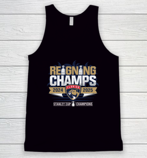 Florida Panthers Reigning Back To Back Stanley Cup Champions 2024 2025 Tank Top