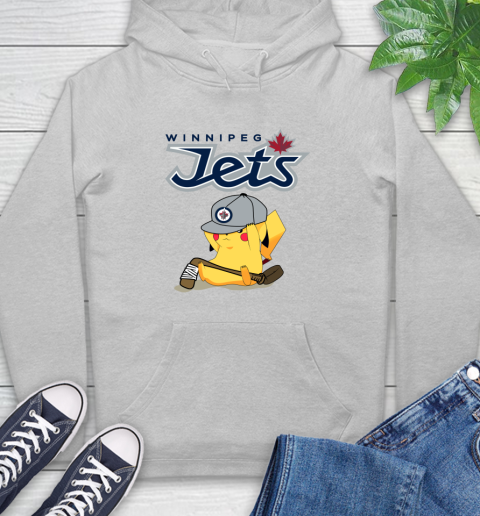 NHL Pikachu Hockey Sports Winnipeg Jets Hoodie 6