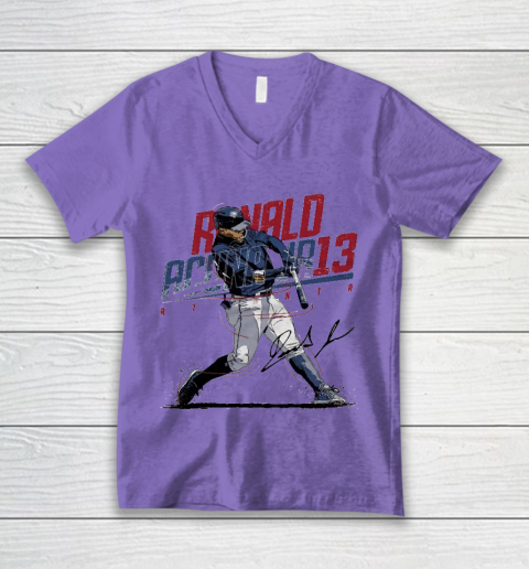Ronald Acuna Jr 13 V-Neck T-Shirt 8