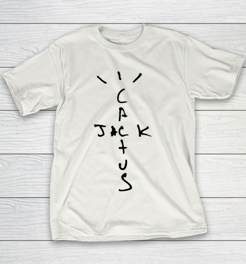 Travis Scott  Cactus Jack Black Youth T-Shirt