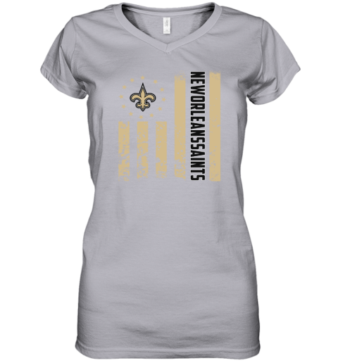 NFL New Orleans Saints American Flag T-Shirt - Rookbrand